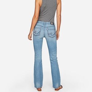 Express Bootcut Thick Stitch Jeans